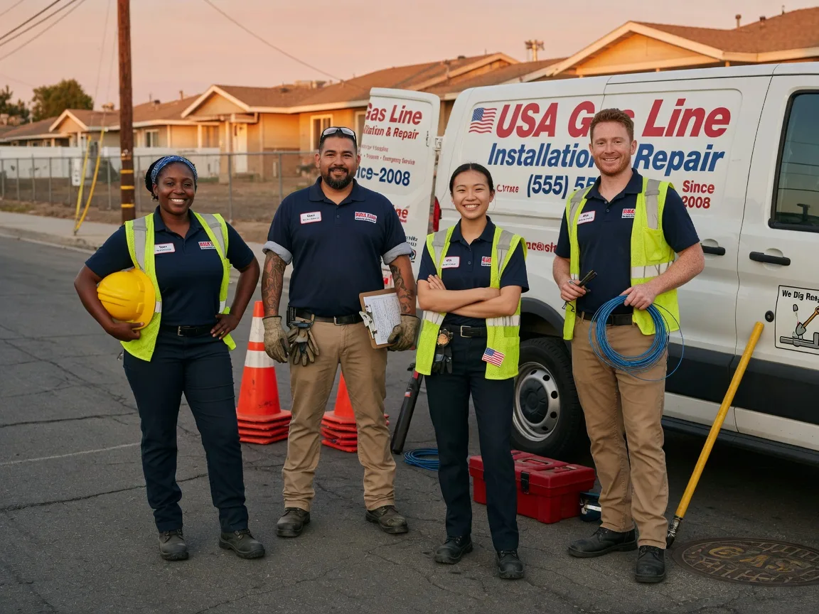 Gas Line Installation company in Hastings, PA